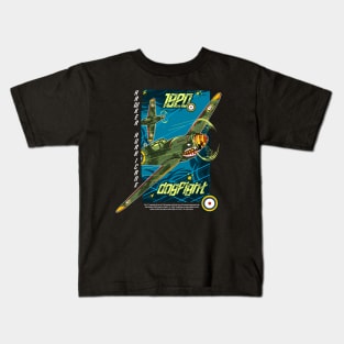 Worldwar 2 Plane Kids T-Shirt